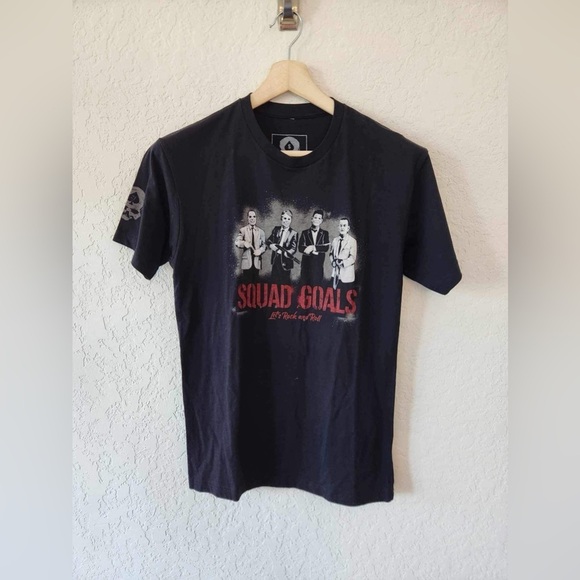 Zero Foxtrot Squad Goals Men's Black Tee Short Sleeve Size Small - Picture 8 of 10